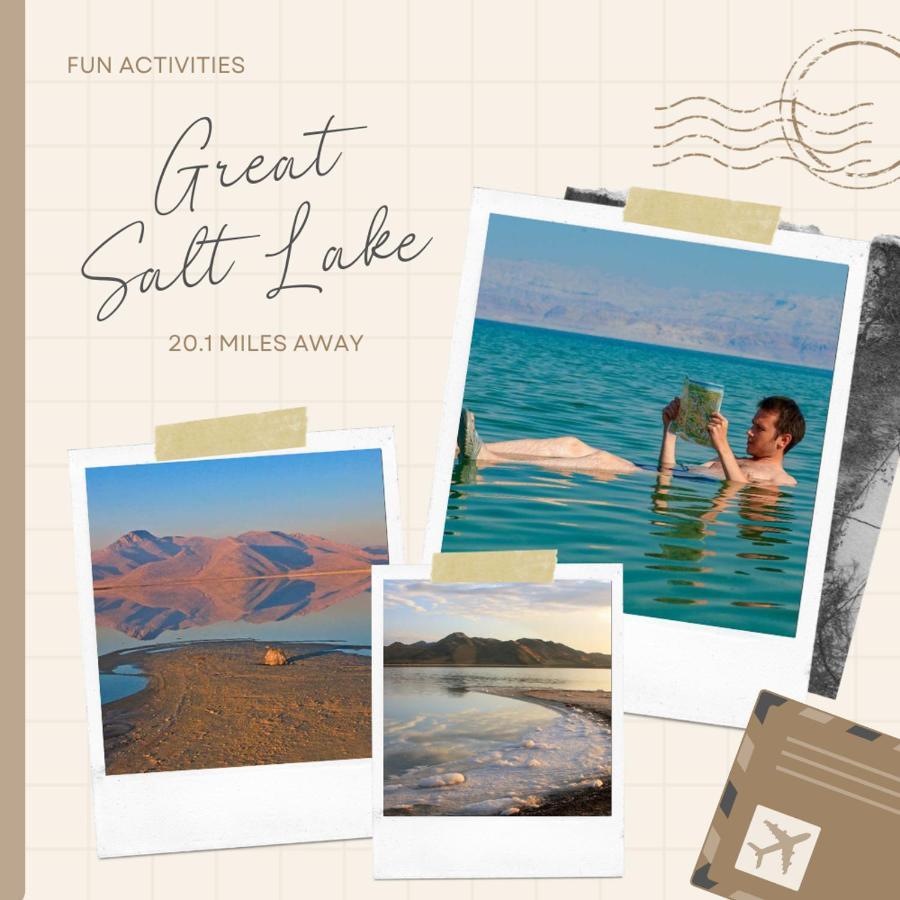 ソルトレイクシティSki - Explore - Relax - Cozy Beds, Tv & Wi-Fiアパートメント エクステリア 写真